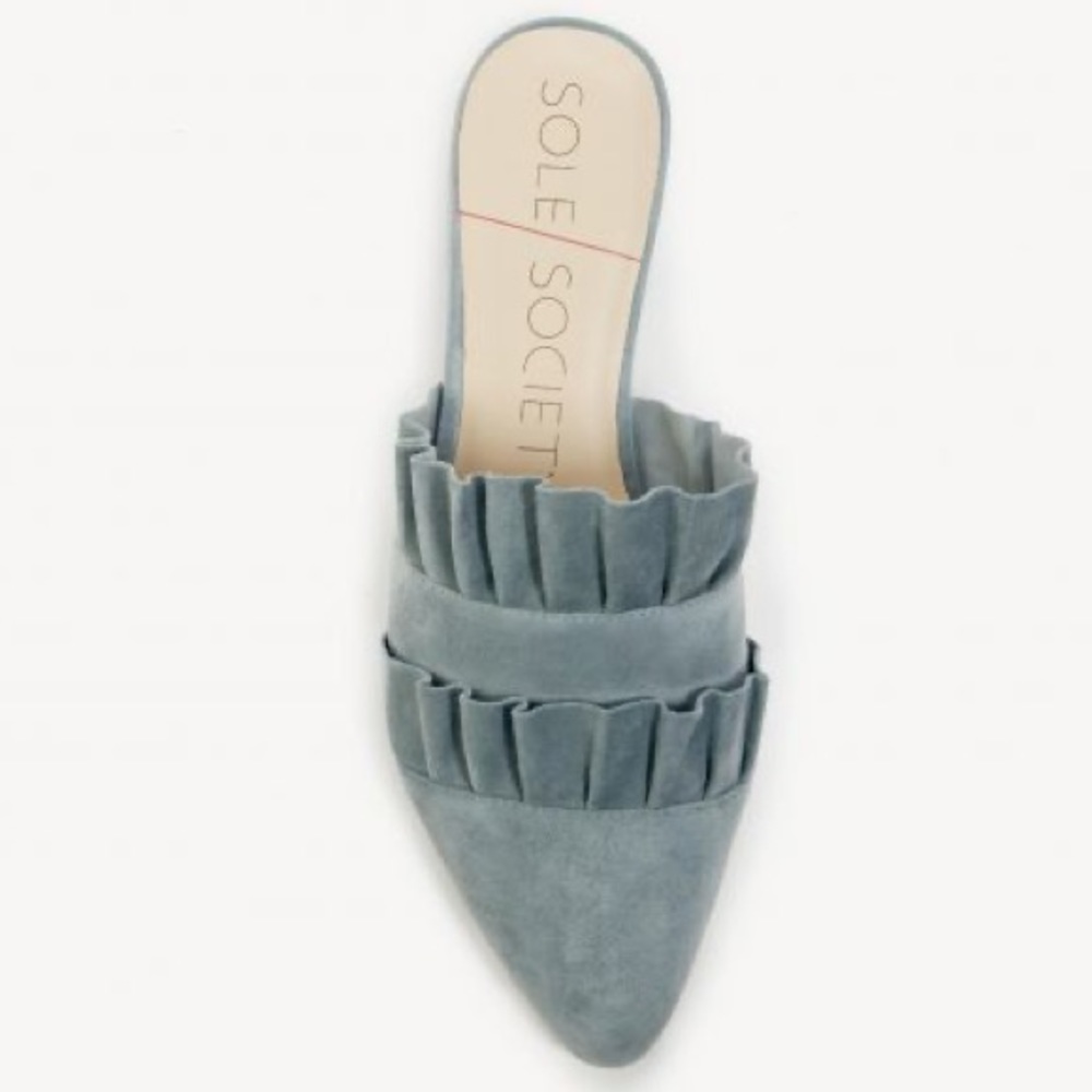 Sole Society Ruffle Mule